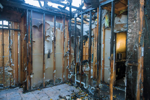 Professional Emergency Fire Cleanup technician working in Pine Beach, NJ